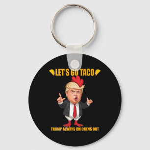 Llavero Vamos Taco Trump Siempre se Rinde Taca de Comedia