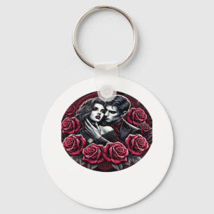 Llavero Vampiric Romance Gótico - Hasta Que La Muerte Nos 