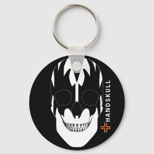 Llavero Vampiro HANDSKULL, cráneo feliz, bandera de vampir