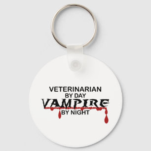 Llavero Vampiro veterinario por noche