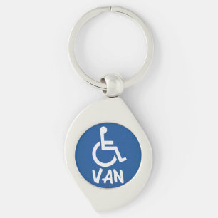 Llavero Van con discapacidad