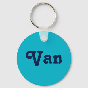 Llavero Van de cadena de claves