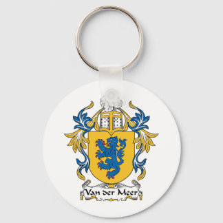 Llavero Van der Meer Family Crest