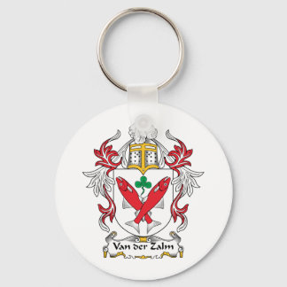 Llavero Van der Zalm Family Crest