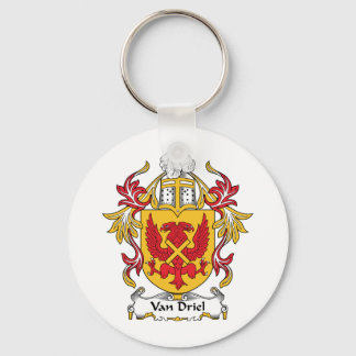 Llavero Van Driel Family Crest
