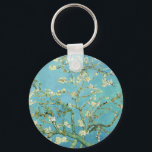 Llavero Van Gogh Almond Blossoms<br><div class="desc">Celebra la esencia de la elegancia atemporal con nuestro collar de flores de almendras, inspirado en el icónico arte de Vincent Van Gogh. El suave fondo verde azulado realza de forma bonita las delicadas flores, creando una exquisita y sofisticada joyería para los amantes del arte y para aquellos con pasión...</div>