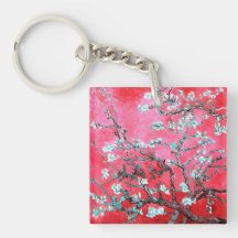 Van Gogh Almond Blossoms azul rojo