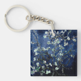 Llavero Van Gogh Almond Blossoms Midnight Blue