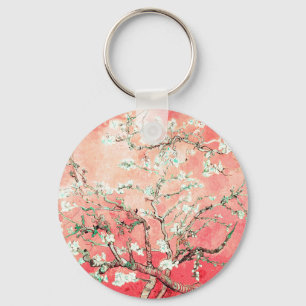 Llavero Van Gogh Almond Blossoms Peach