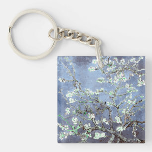 Llavero Van Gogh Almond Blossoms Steel Blue