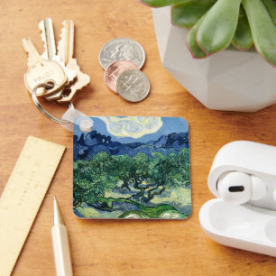 Llavero Van Gogh El Paisaje de los Olivos Pintura