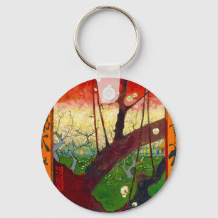 Llavero Van Gogh Flowering Plum Tree after Hiroshige