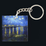 Llavero Van Gogh - Noche estrellada sobre el Ródano 2020<br><div class="desc">Noche estrellada sobre el Ródano (edición 2020),  famosa pintura de Vincent van Gogh</div>