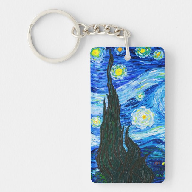Llavero Van Gogh Starry Night (Frente)