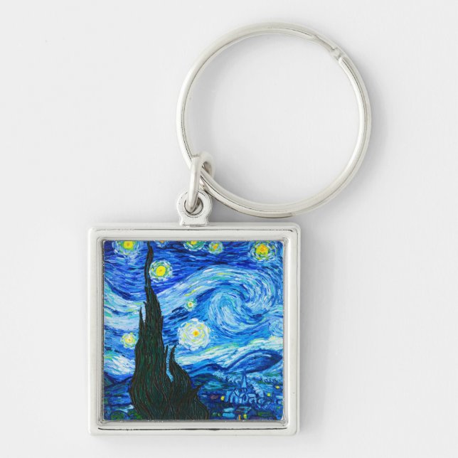 Llavero Van Gogh Starry Night (Frente)