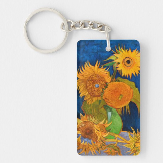 Llavero Van Gogh Sunflowers (Frente)