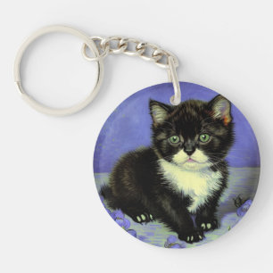 Llavero Van Gogh Tuxedo Kitten
