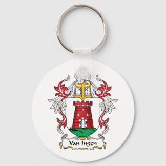 Llavero Van Ingen Family Crest