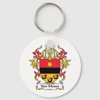 Llavero Van Meurs Family Crest
