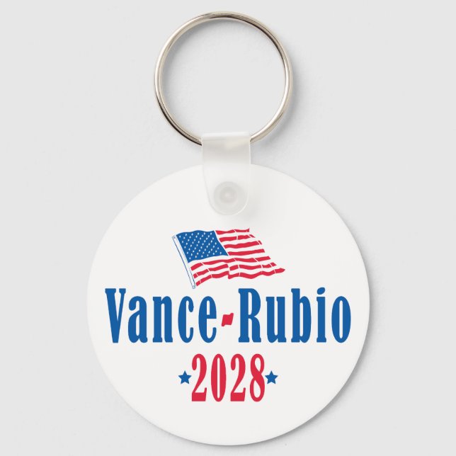 Llavero Vance Rubio 2028 (bandera) (Anverso)