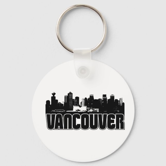 Llavero Vancouver Skyline (Anverso)