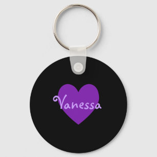 Llavero Vanessa en morado