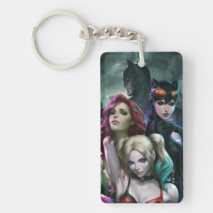 Llavero Variante de portada del cómic Gotham City Sirens #
