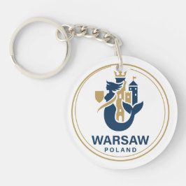 Llavero Varsovia Polonia Europa