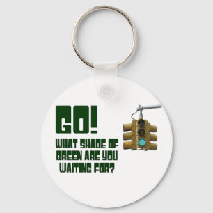 Llavero ¡Vaya!  ¿Qué sombra del verde usted está