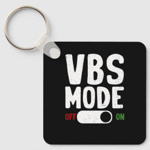 Llavero VBS Vacation Bible School Mode On Summer Christian