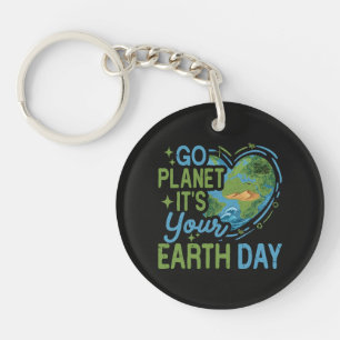 Llavero Ve Planeta Es Tu Día de la Tierra