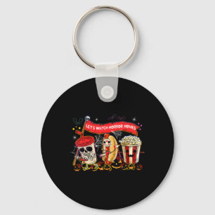 Llavero Veamos películas de terror Halloween Fun Ghost Ske