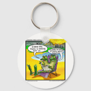 Llavero Vecinos Nucleares (Ranas Gemelas) Regalos y Tarjet