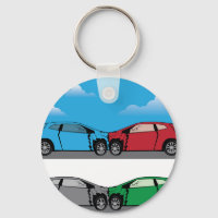 Vector de choque de coche