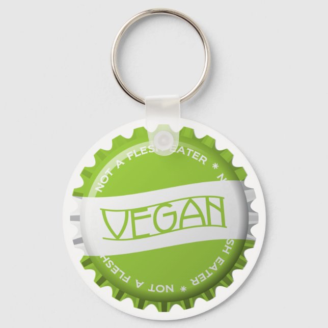 Llavero Vegan Bottlecap (Anverso)