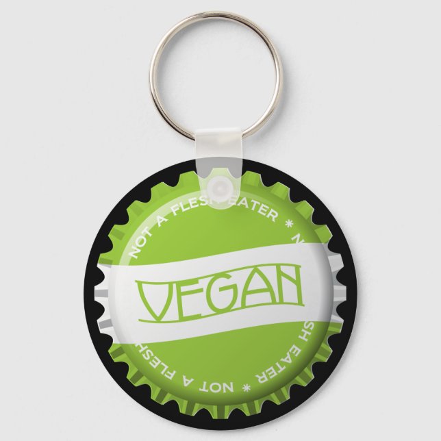 Llavero Vegan Bottlecap (Anverso)