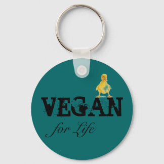 Llavero Vegan for Life Keychain