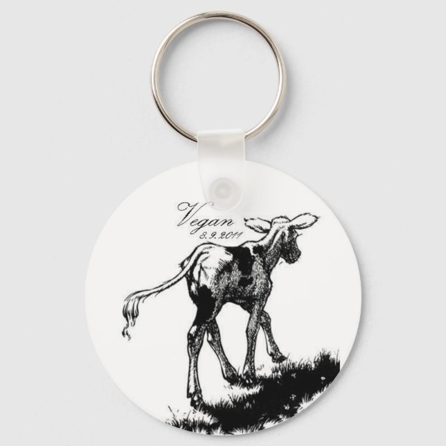 Llavero Vegan Keychain (Anverso)