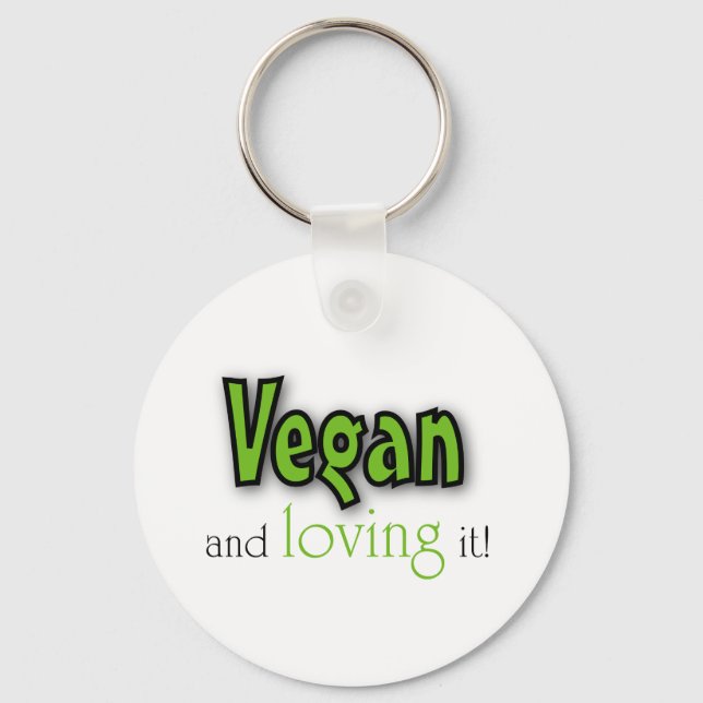 Llavero Vegan y lo aman (Anverso)