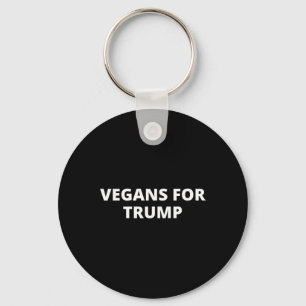Llavero Veganos para Trump - partidario de Donald Trump