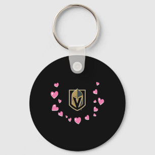 Llavero Vegas Golden Knights Amor de San Valentín Licencia