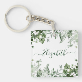 Llavero Vegetación acuática Ivy Sage Ferns Acrílico