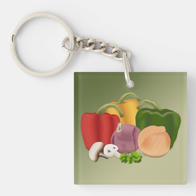 Llavero Vegetales (Frente)