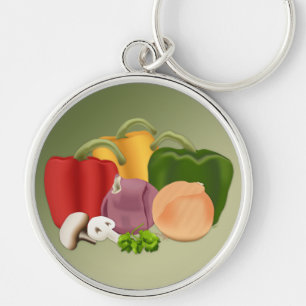 Llavero Vegetales