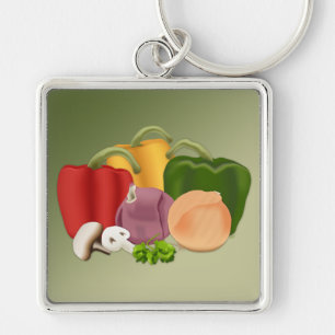 Llavero Vegetales