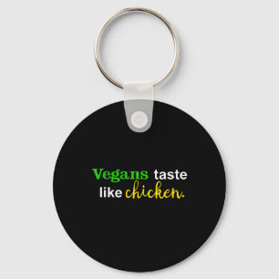 Llavero Vegetales Gustan Como Pollo Gracioso Carne Lover G