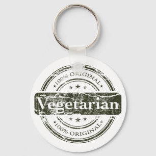 Llavero Vegetariano del ciento por ciento