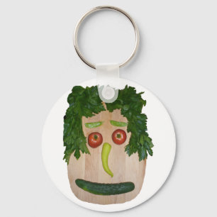 Llavero Veggie Face