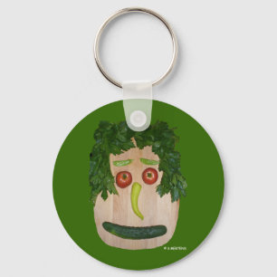 Llavero Veggie Face