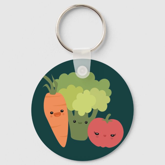 Llavero Veggie Friends (Anverso)